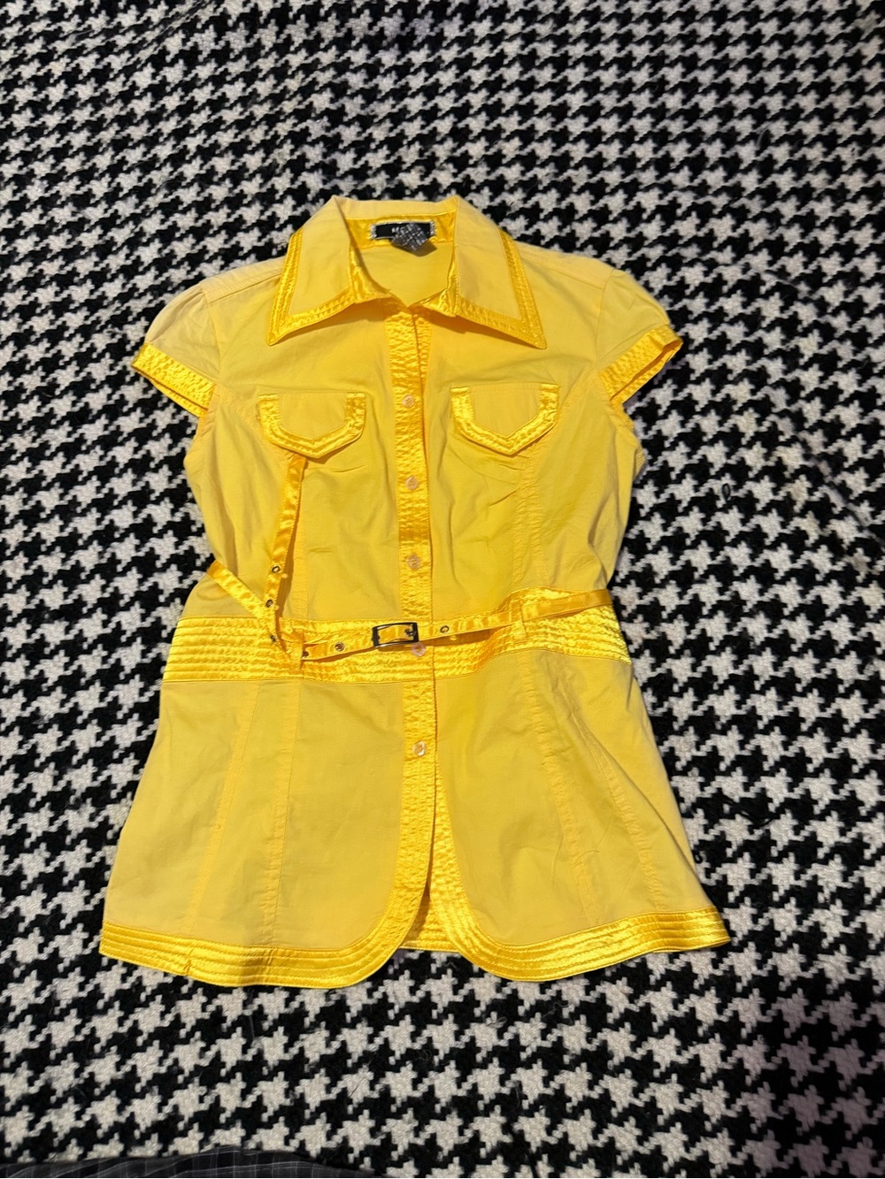 Y2K gyaru gal top